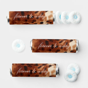 Brown Cream Black Wedding Breath Savers® Mints
