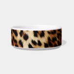 Brown Cream Leopard Animal  Bowl<br><div class="desc">Brown Cream Leopard Animal Print</div>