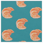 brown croissant bread fabric