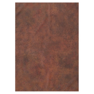 Brown Custom Grunge Leather Texture Tablecloth