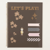 Brown cute planner