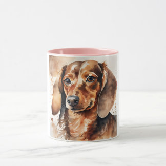Brown Dachshund  Mug