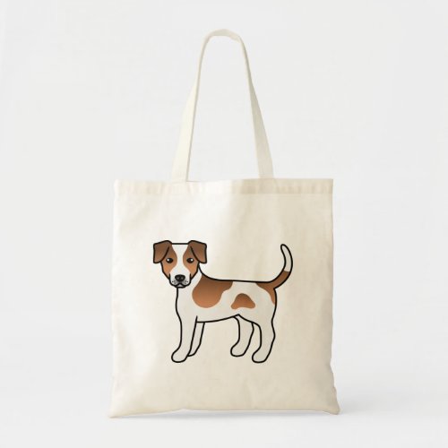 Brown Danish_Swedish Farmdog Cute Cartoon Dog Tote Bag