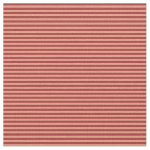 Brown & Dark Salmon Colored Pattern Fabric