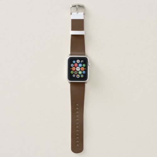 Brown Deep Bronze Apple Watch Band