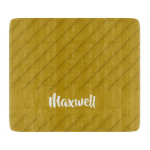 Brown diagonal plastic textured custom name