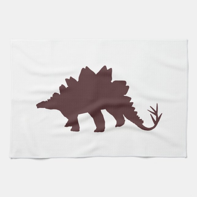 Brown Dinosaur Towel (Horizontal)