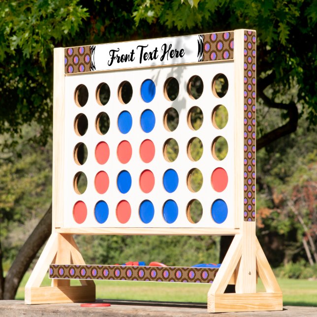 Brown Disc Ribbon by Kenneth Yoncich Fast Four (Lawn)