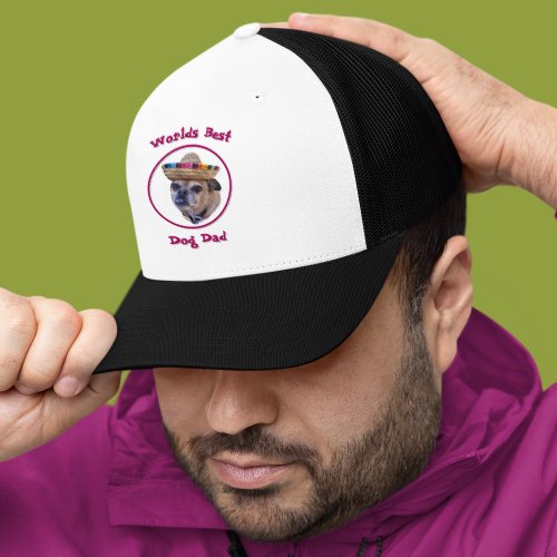 Brown Dog Face Chug Photo Trucker Hat
