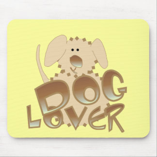 Brown Dog Lover Tshirts and Gifts Mouse Pad