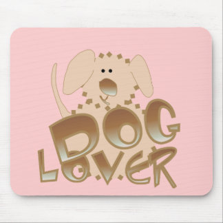 Brown Dog Lover Tshirts and Gifts Mouse Pad