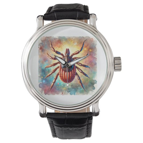 Brown Dog Tick 080724AREF111 _ Watercolor Watch