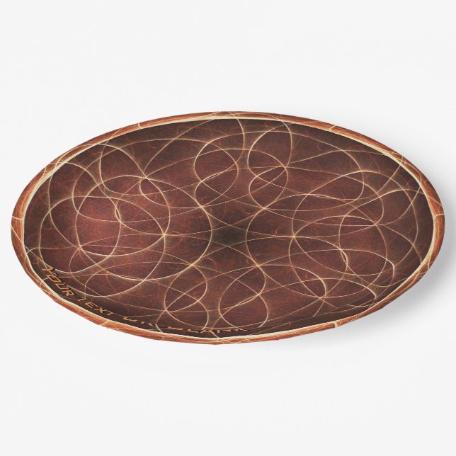 Brown Dwarf Paper Plates (Angled)