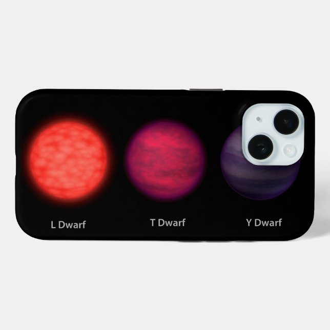 Brown Dwarfs As Seen By An Interstellar Traveler. Case-Mate iPhone Case (Back (Horizontal))