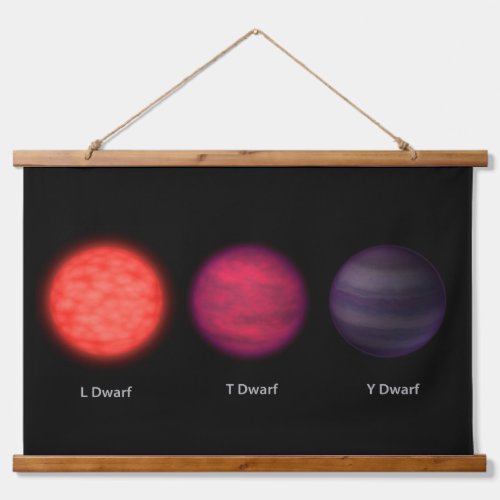 Brown Dwarfs As Seen By An Interstellar Traveler Hanging Tapestry