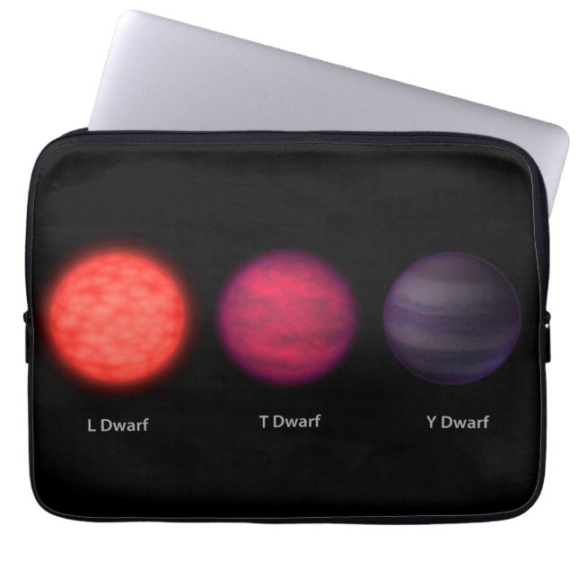 Brown Dwarfs As Seen By An Interstellar Traveler. Laptop Sleeve (Front)