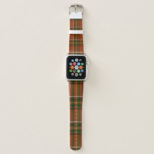 Brown Earthy Plaid Tartan  Apple Watch Band