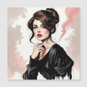 Brown elegance with an enigmatic look