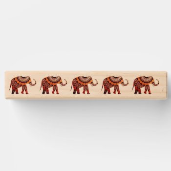 Brown Elephants Topple Tower by Allita at Zazzle