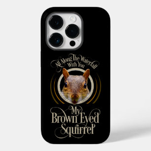 Brown Eyed Squirrel - funny squirrel lover Case-Mate iPhone 14 Pro Case