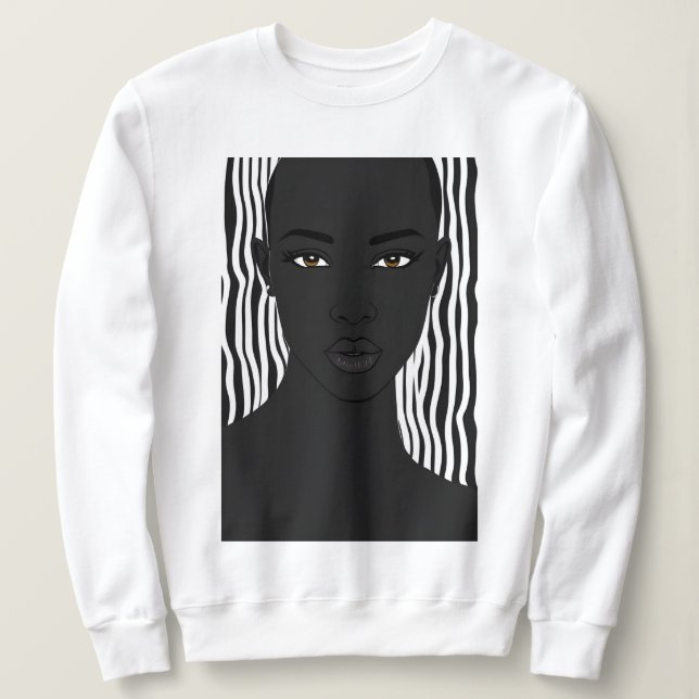 Brown Eyes Sweatshirt (Design Front)