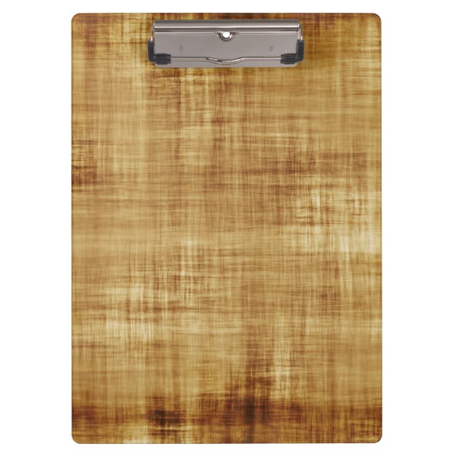 Brown Fabric Texture Clipboard (Front)