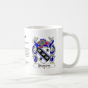 Brown Family Crest cup