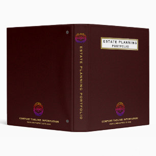 Brown Family Trusts Estate Planning Portfolio 3 Ring Binder