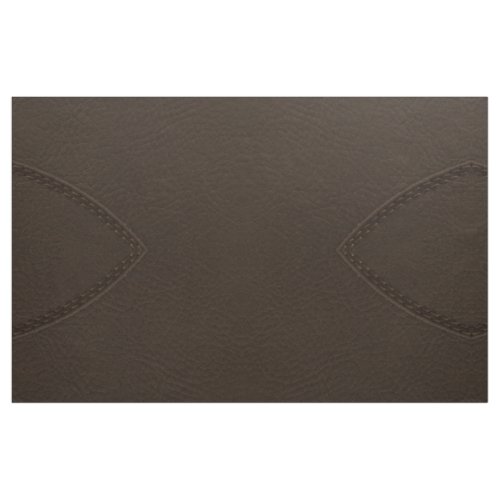 Brown Faux Leather Upholstery Fabric