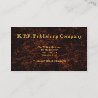 Brown Fiery Professional