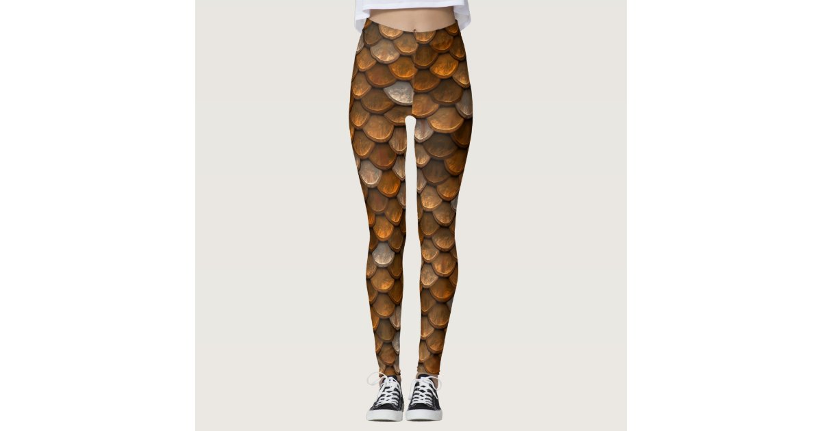 Gold Mermaid Leggings