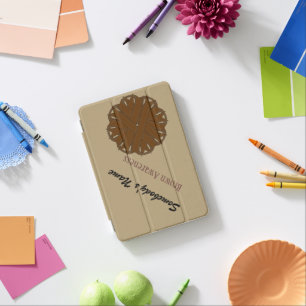 Brown Flower Ribbon by Kenneth Yoncich iPad Mini Cover