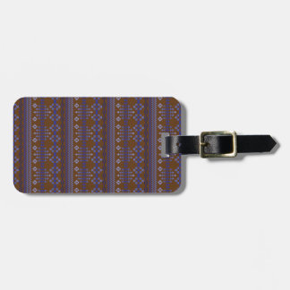 Brown Focus Luggage Tag