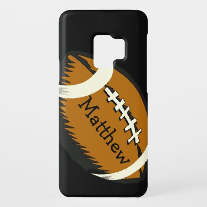 Brown Football Sports Galaxy S9 Case