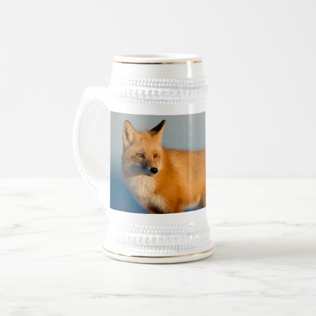 Brown Fox Beer Stein (Front Left)