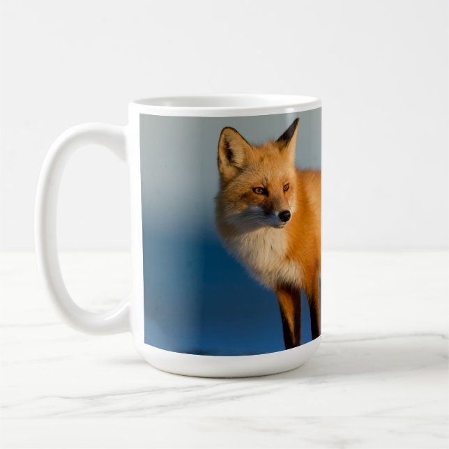 Brown Fox Coffee Mug (Left)