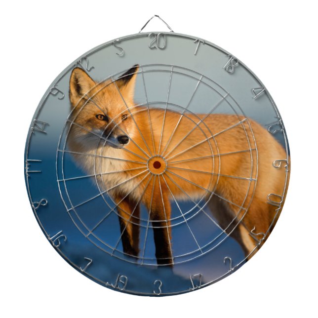 Brown Fox Dart Board (Front)