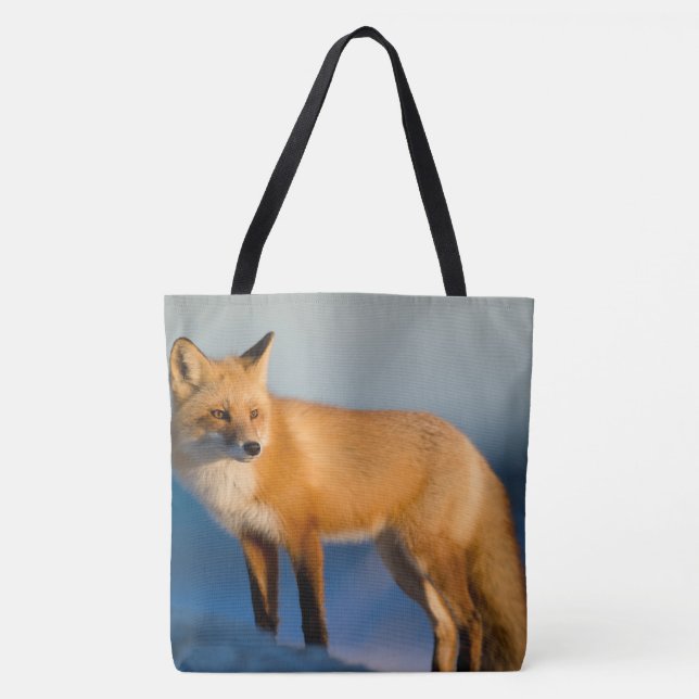 Brown Fox Tote Bag (Front)
