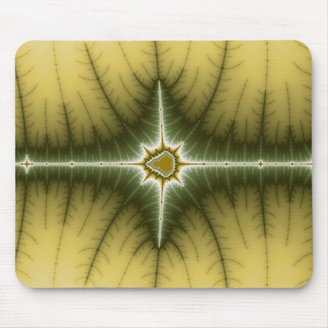Brown - Fractal Mousepad (Front)