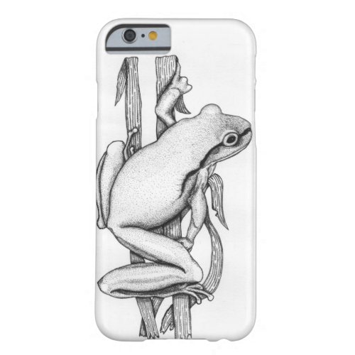 Brown Frog on Grass _ Art by Skye Ryan_Evans  Barely There iPhone 6 Case