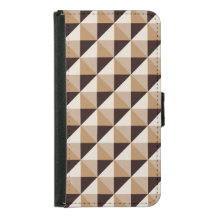 Brown geometric pattern