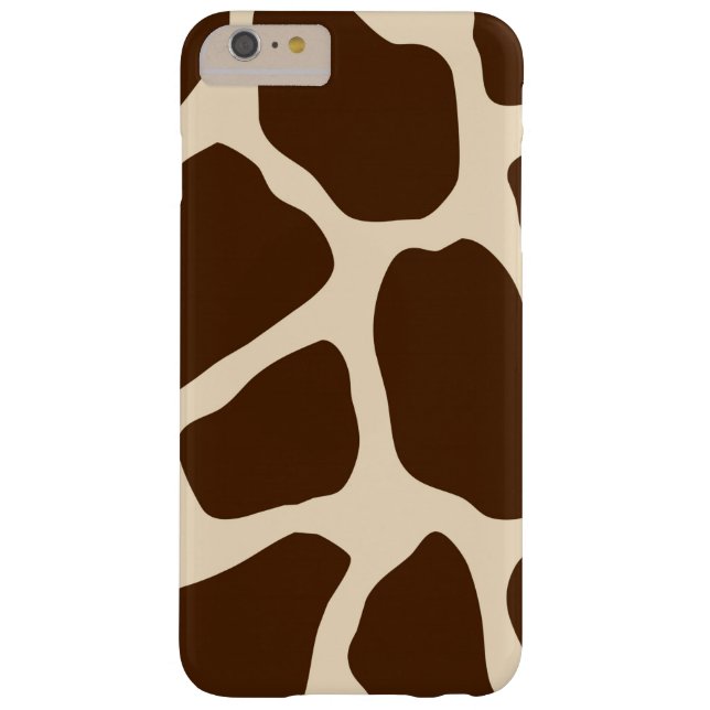 Brown Giraffe Print Case-Mate iPhone Case (Back)