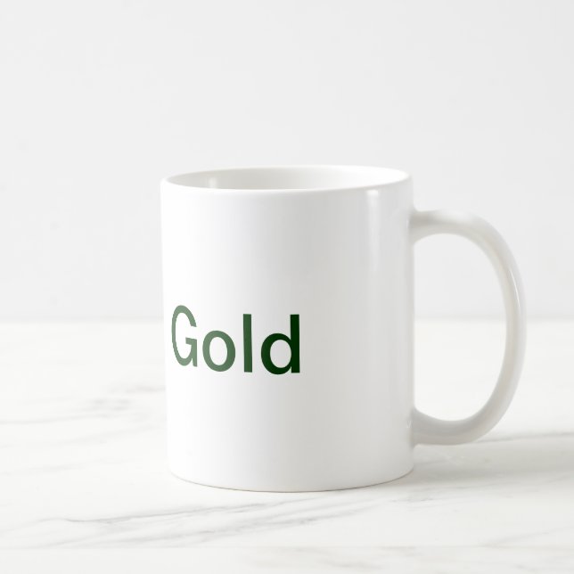 Brown Gold Coffee Mug (Right)