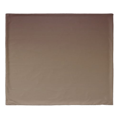 Brown Gradient Duvet Cover