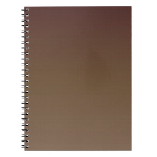 Brown Gradient Notebook