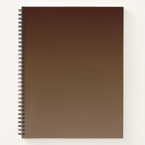 Brown Gradient Notebook