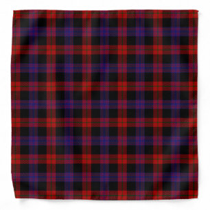 Brown Grady Tartan Bandana