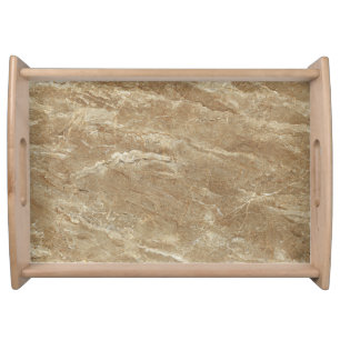 Brown granite serving tray