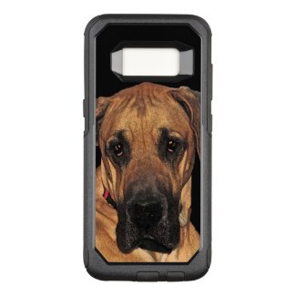 Brown Great Dane Dog OtterBox Galaxy S8 Case