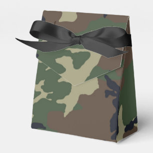 Custom, Trendy Camouflage Box for Packing and Gifts 